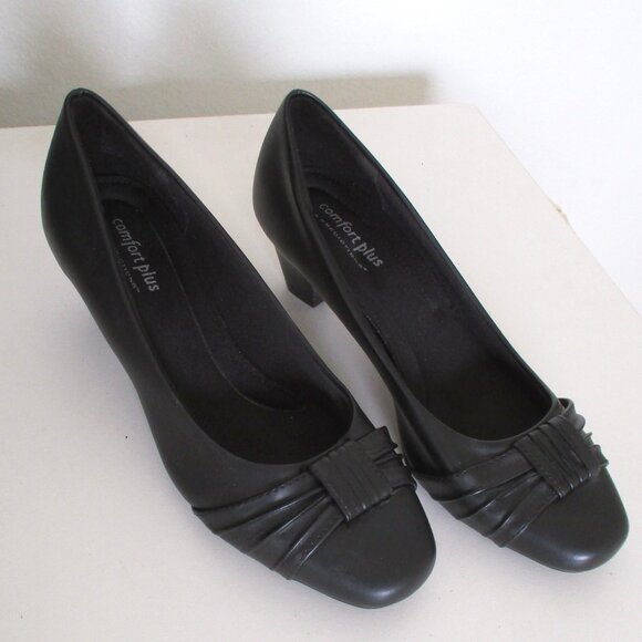 Predictions comfort plus Womens Black Pump w/2" Heel NWOB - Size 7W - Picture 2 of 9
